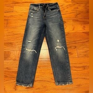 Gap slim stretch high rise girls jeans